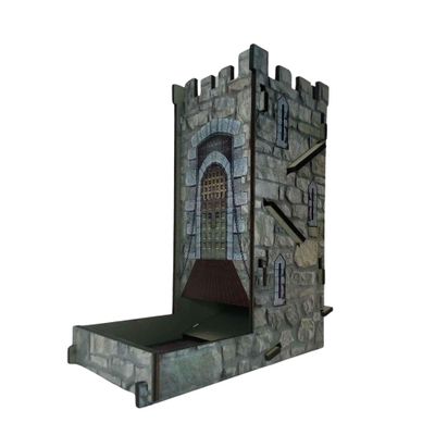 AllTru2U Castle Dice Tower | Tabletop RPG Accessory | DND Dice Roller