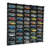 1/64 Model Car Display Case, Toy Car Storage Organizer, Cars Storage Showcase, Wall Display Case, 1/64 Display Case with Shelves, Wall Mounted Display Case,Toy Car Organizer, (Gray) view 2