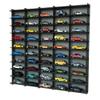 1/64 Model Car Display Case, Toy Car Storage Organizer, Cars Storage Showcase, Wall Display Case, 1/64 Display Case with Shelves, Wall Mounted Display Case,Toy Car Organizer, (Gray) view 3