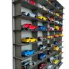 1/64 Model Car Display Case, Toy Car Storage Organizer, Cars Storage Showcase, Wall Display Case, 1/64 Display Case with Shelves, Wall Mounted Display Case,Toy Car Organizer, (Gray) view 4