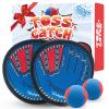 Wedopro Toss and Catch Ball Game, Kids Toddler Baseball Glove & Catch Ball Toys, Kids Outdoor Games for Family, Toys for Beach Yard Outside, Birthday for Ages 3 4 5 6 7 8-12 Year Old Boys Girls view 1