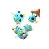 YUFENGBY Fidget Toys Cube 12-Sided Decompression Cube Relieve Stress Anti Anxious Depression with Autism for Children and Adults (Black Green Blue-B3) view 3