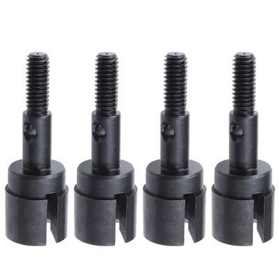 4x Universal Metal 02033 Wheel Axle Fit for HSP 1/10 94111 94123 94107 94108 RC Car