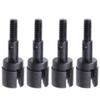 4x Universal Metal 02033 Wheel Axle Fit for HSP 1/10 94111 94123 94107 94108 RC Car view 1