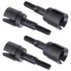 4x Universal Metal 02033 Wheel Axle Fit for HSP 1/10 94111 94123 94107 94108 RC Car view 2