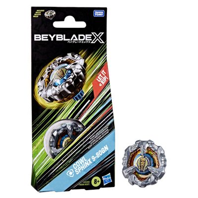 Beyblade X Cowl Sphinx 9-80GN Booster Pack Set with Defense Type Top; Authentic Takara Tomy Battle Tops Games/Toys for Boys and Girls 8+