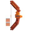 Nerf Minecraft Bow Dart Blaster, Pull-Back String Priming, 8 Nerf N1 Compatible Only with N1 Dart Blasters, Ages 8+ view 1