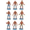 Archie McPhee Itty Bitty Werewolves - Bag of 9 Miniature Figures (Toy_Figure_Set, Soft Vinyl, Fantasy Wolf Theme) view 1