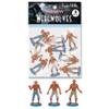 Archie McPhee Itty Bitty Werewolves - Bag of 9 Miniature Figures (Toy_Figure_Set, Soft Vinyl, Fantasy Wolf Theme) view 3