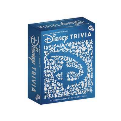 The Magical World of Disney Trivia Games Board Games for Family Night, Multi-Player Board Game, Family Board Game, Travel Games, Disney Toys, Ages 6+