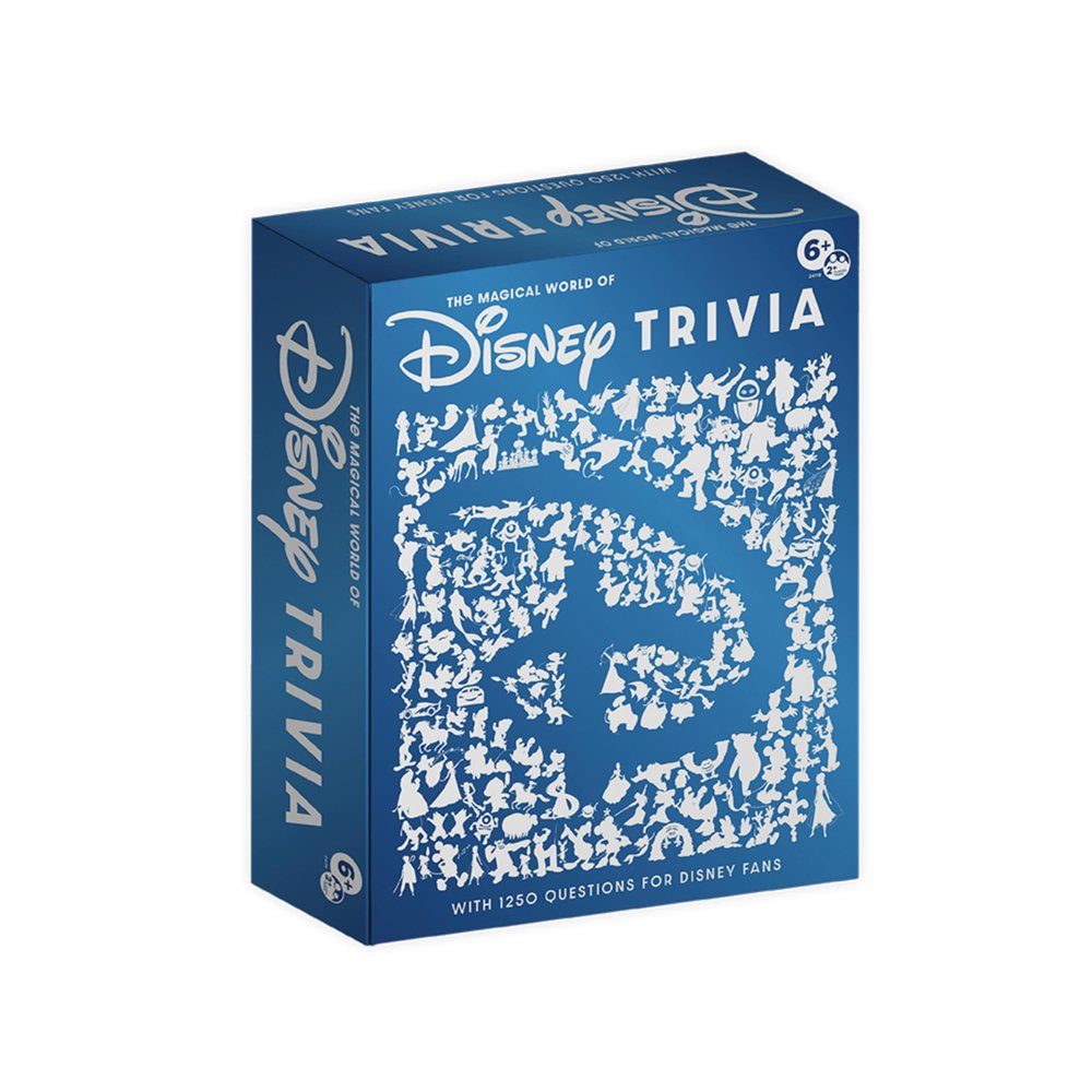The Magical World of Disney Trivia Games  Board Games for Family Night, Multi-Player Board Game, Family Board Game, Travel Games, Disney Toys, Ages 6+