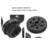 FUZHUI 7 Piece Transmission Gear Set, Gearbox Steel Gear Set, with Black Oxidized Finish for YK4102PRO YK4081PRO 1:10 RC Car, Compact Design for Enhanced Performance view 3
