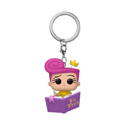 Funko Pop Keychain Fairly Odd Parents - Wanda - Collectable Vinyl Figure - Gift Idea - Official Merchandise - Toys for Kids & Adults - Cartoon/Animation Fans - Model Figure for Collectors
