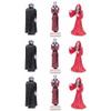 Accoutrements Archie McPhee Itty Bitty Vampires - Bag of 9 Spooky, Creepy Novelty Miniature Action Figures in 3 Styles for Halloween Fun view 1