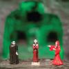 Accoutrements Archie McPhee Itty Bitty Vampires - Bag of 9 Spooky, Creepy Novelty Miniature Action Figures in 3 Styles for Halloween Fun view 3