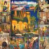 White Mountain 1000 Piece Jigsaw Puzzle Vintage Film Detective Collage Puzzles with Large Pieces Gift for Adults and Family 24"x30" - Hollywood Murder-Mystery view 1