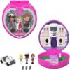 Polly Pocket x Clueless Collector Compact, Micro Dolls and Playset, 5 Themed Accessories Including Toy Car, Cher, Dionne, & Tai view 1