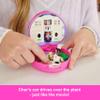 Polly Pocket x Clueless Collector Compact, Micro Dolls and Playset, 5 Themed Accessories Including Toy Car, Cher, Dionne, & Tai view 3