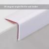 ToysCentral Basics Corner Protector, Living Room Self-Adhesive Corner Staircase Wall, Wall Tile Corner Protector, Easy to Install, Suitable for Home Balcony Windowsill(White,300cm/118in) view 2