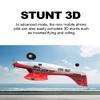 FLYCOLOR QIDI-560 M7 Off-Road Aircraft 3D RC Plane One-Key Hanging Stunt Fixed Wing with Wind Resistant Flight Control for Beginner and Experienced Ready to Fly RTF(Red) view 4