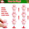 MGparty 24 Pack Christmas Jumping Popper Spring Toys Christmas Party Favors for Kids Birthday Party Carnival Prizes Pinata Filler Classroom Rewards Treat Bags Gifts Poppers Toys Pop Up Critters view 4