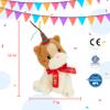 Cuteoy Musical Birthday Cat Repeat What You Say Interactive Animated Stuffed Animal Shaking Singing Dancing Turning Circle Kitten Plush Toy Electric Plushies Gifts for Kids Girls Boys Birthday view 3