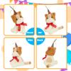 Cuteoy Musical Birthday Cat Repeat What You Say Interactive Animated Stuffed Animal Shaking Singing Dancing Turning Circle Kitten Plush Toy Electric Plushies Gifts for Kids Girls Boys Birthday view 4