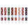 babygoal Baby Christmas Pacifier Clips 8 Pack, Pacifier Holder Clips Fits for Most Pacifier and Binkies 8PS38-B view 1