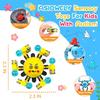 ASIOWELY Transformable Fidget Spinner Toys for Kids and Adults,5 PCS Sensory Toy for Boys Girl ADHD Stress Relief,Valentines Day Gifts for Teens Fingertip Gyros Birthdays Easter Basket Stuffers Travel view 3