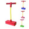 KDAMGOQE Foam Jumper for Kids Foam Jumper Soft Bungee Stick Toy Rubber Birthday Gift with Light Sound for Kids Blue view 3
