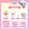 Alliving Catch Teenieping Season 4 Mini Figure Toy Macaping  + Teenieping Bandage 16pcs view 3
