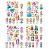 Lovyan Magnetic Dress up Dolls - Girls Fun Mix and Match Play Magnetic Paper Dolls with 4 Themed Magnetic Costume Stickers for Creating Imaginative Birthday Gifts view 1