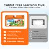 Think Academy Interactive Electronic Learning Pad - Learn-to-Read System with Sound Pages, Card-Insert for Alphabet, Words, Numbers, Music, Learning Activities for Kids 3 4 5 6 7 8 Years Old view 3