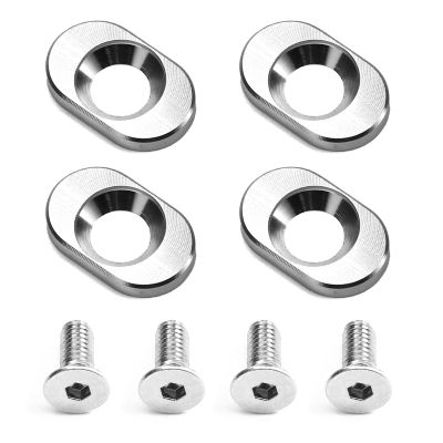 Aluminum Fixing Motor Mount Base Reinforcement Spacer Compatible for Traxxas 1/8 4WD Sledge Monster Truck-95076-4 Upgrades Accessories