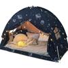 Bed Tent Twin, Space Play Canopy for Kids Toddler Boys, Bunk Canopy Tent for Toddler Bed, Galaxy Dome Playhouse Floor Portable Sleeping Tents Indoor for Girls Birthday Toy House Gift view 1