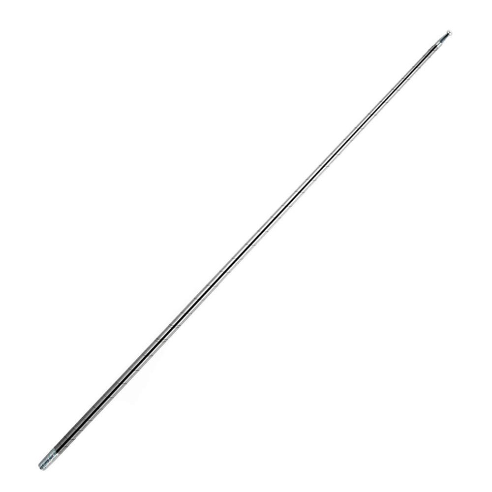 corfhy Cane Magic Wand Pocket Magic Telescopic Stick Extensible Portable Hoops Can Extended and Retracted Street Magic Show for Halloween Birthday Carnival 130cm Silver