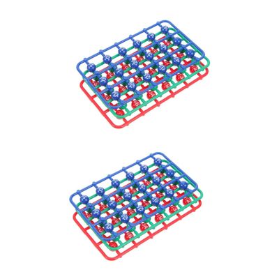 ibasenice 98pcs Seamless Colored Raffle for Lottery Games Fall-Resistant Party Game Props Fun Raffle Drawing Accessories Easy to Use for All Ages