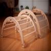 Montessori Climbing Arch | Wooden Rocker Arch for Kids | Mid Size Climbing Arch for Toddler | Wooden Climbing Arch and Rocker | Indoor Playground for Climbing (ARCH) view 4