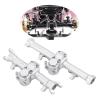 1/24 Scale Front and Rear Axle Housing Upgrade Kit, RC Car Front Axle Housing, for SCX24 90081 RC Car Crawler, Includes Quality Aluminum Alloy Axle Housing Case, Enhances Performance and (Silver) view 4
