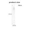 Peosaard Soap Bubbles Wedding Set 20PCS Clear Pre Filled Heart Tube Wedding Bubbles with Heart Handle Not Easy Break Soap Bubbles Toy for Wedding Valentine's Day Birthday Party Gift, Soap Bubbles Toy view 4