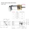 2Pcs DC 12V 100RPM N20 Encoder Motor for Raspberry Pi 3-12V 7.5-3000RPM Geared Motor with Speed Control (12-100) view 2