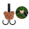 1 Pair Baby Strollers Hook Lovely Cartoon Cart Organiser Storage Hanger Rack Infant Pram Hanging Essential view 2