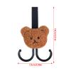1 Pair Baby Strollers Hook Lovely Cartoon Cart Organiser Storage Hanger Rack Infant Pram Hanging Essential view 4