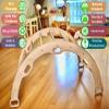 Montessori Climbing Arch | Wooden Arch for Toddler | Rocker Arch for Kids | Wooden Climbing Dome | Indoor Playground for Kids and Toddler | Climber Ladder Structure Gift (Arch + 2 Ramps) view 3