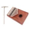 17 Keys Thumb Piano With Tuning Mallet Musical Instruments Finger Piano Gifts For Kids Adult And Beginner view 1