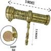 MAH Handcrafted Brass Kaleidoscope  Vintage Nautical Collectible Gift for Adults & Collectors  Sentimental Keepsake with Greeting Card  Decorative Home Dcor Accent  Timeless Pattern Design view 2