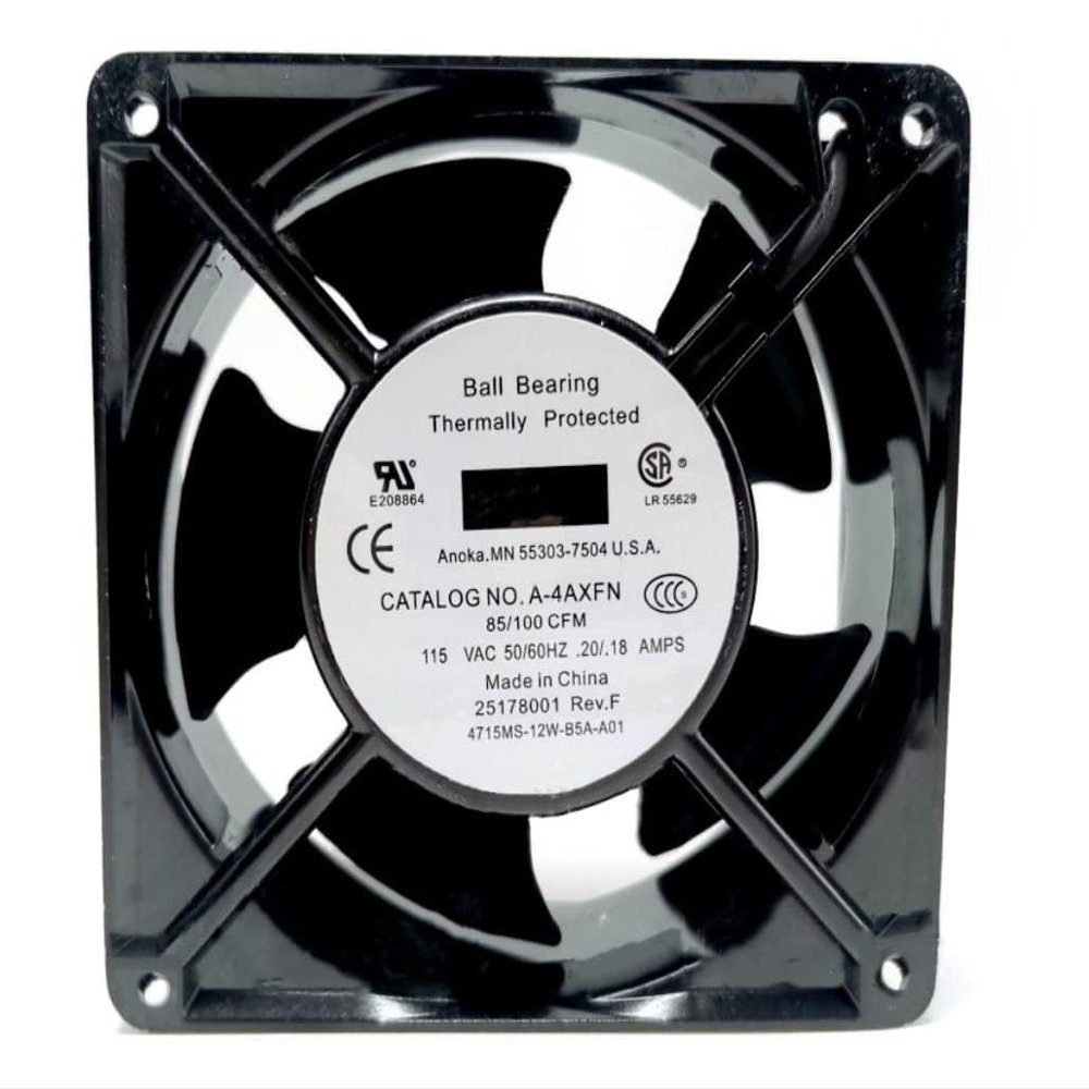 for 4715MS-12W-B5A-A01 Fan 4715MS-12W-B5A-A01 115VAC 0.20/0.18A 12CM 12038 Cooling Fan