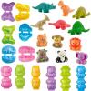 Yiklucg Unleash Creativity with 12 Unique Dino and Animal Molds Dough Toys Dough Accessories Set Whit 10 Clays.Ideal as a Gift for Kids Aged 3-4-8 Years view 1