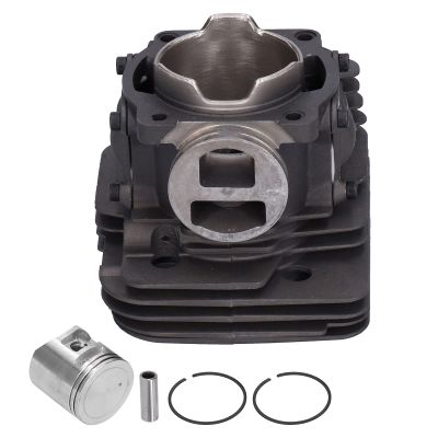 Piston Gasket Kit Lightweight HighSilicon Aluminum Alloy Wear and Replacement for TS410 TS420 TS410 50mm