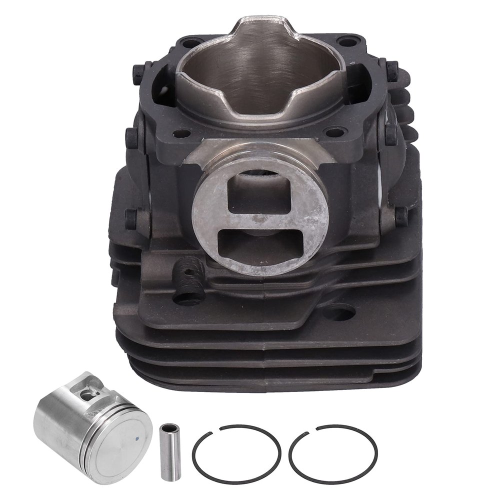 Piston Gasket Kit Lightweight HighSilicon Aluminum Alloy Wear and Replacement for TS410 TS420 TS410 50mm
